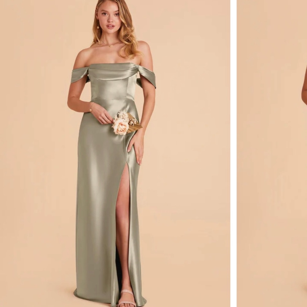 Birdy Grey Mia Convertible Dress in Satin Moss